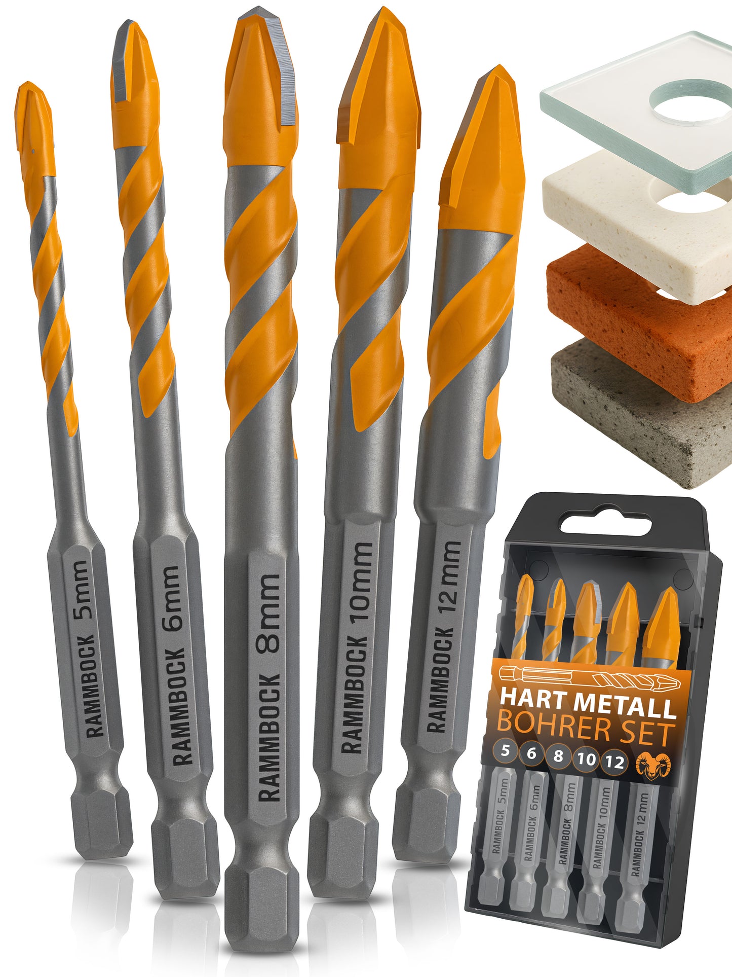 Carbide Hartbohrer Set